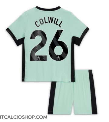 Chelsea Levi Colwill #26 Terza Maglia Bambino 2023-24 Manica Corta (+ Pantaloni corti)